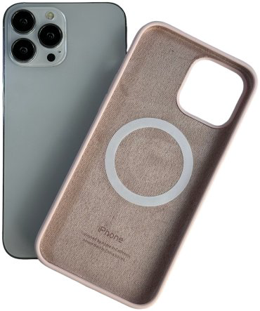 Чехол Для Apple iPhone 13 Pro Max розовый купить,2570