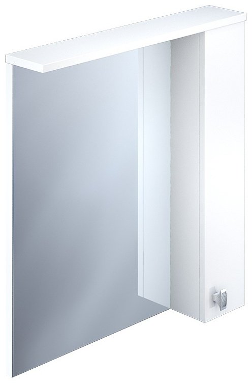 IDDIS зеркало-шкаф Rise RIS70W0i99 70x60 см, настенное