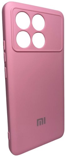 Чехол Для POCO Poco X6 Pro 5G розовый купить,900