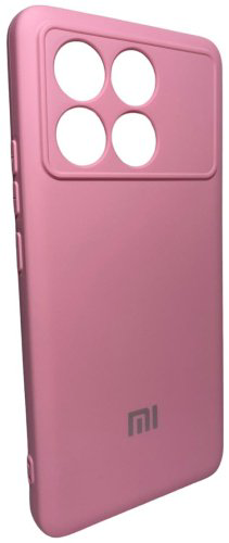 Чехол Для POCO Poco X6 Pro 5G розовый купить,900