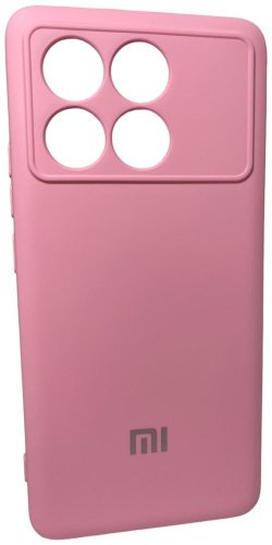 Чехол Для POCO Poco X6 Pro 5G розовый купить,900