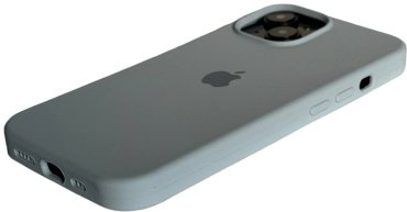 Чехол Для Apple iPhone 15 серый купить,776