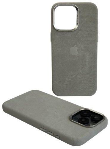 Чехол Для Apple iPhone 15 Pro серый купить,6560