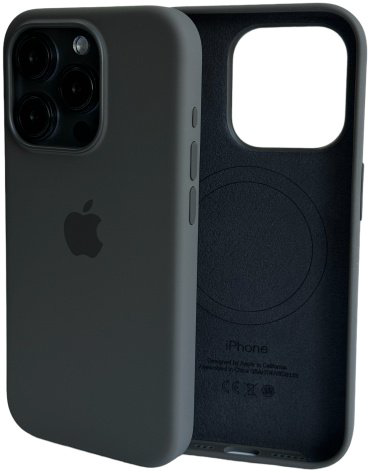 Чехол Для Apple iPhone 15 Pro Max серый купить,670