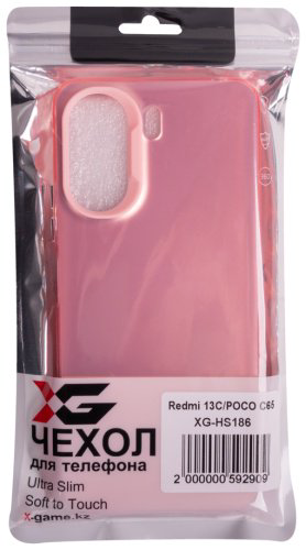 Чехол Xiaomi для POCO C65, Redmi 13C розовый купить,NaN