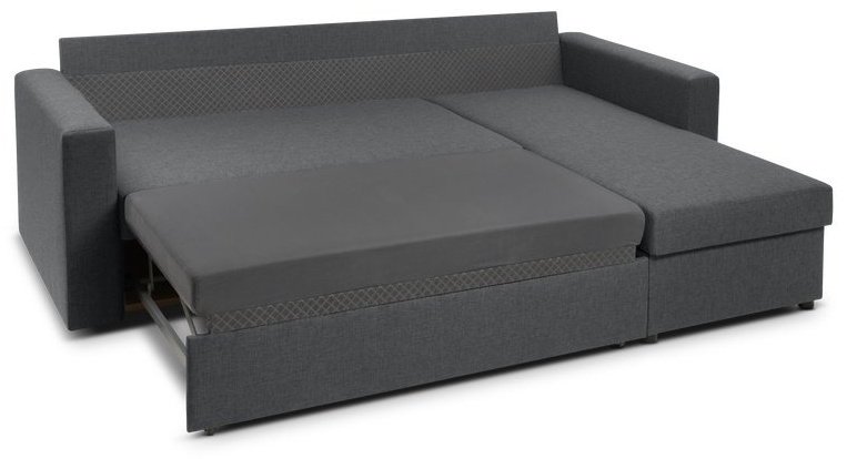 Диван угловой mebel.kz Порту, 226х140 см, обивка ткань, графит - ForteMarket Диван угловой mebel.kz Порту, 226х140 см, обивка ткань, графит купить,0