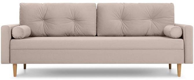 Диван прямой Patio, 216х140 см, обивка ткань, бежевый