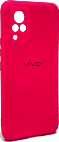 Чехол для Vivo V21 розовый купить,597