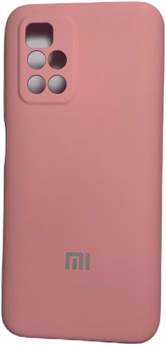 Чехол Для Xiaomi Redmi 10 розовый купить,1371