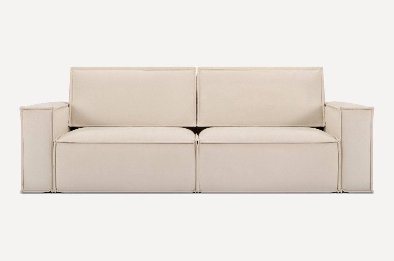 Диван модульный Patio, 158х254 см, обивка ткань, бежевый купить,0