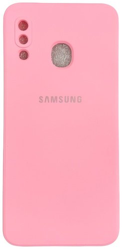 Чехол Для Samsung Galaxy A20, A30 розовый купить,991