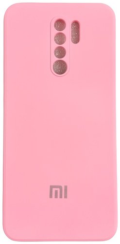 Чехол Для Xiaomi Redmi 9 розовый купить,741