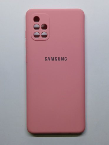 Чехол Для Samsung Galaxy A71 розовый купить,981