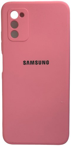 Чехол Для Samsung Galaxy A03S розовый купить,532
