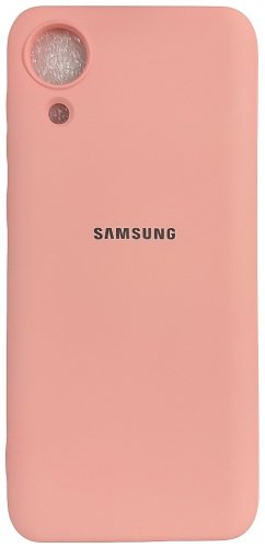 Чехол Для Samsung Galaxy A03 core розовый купить,749