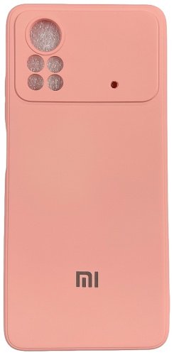 Чехол Для POCO X4 Pro розовый купить,900