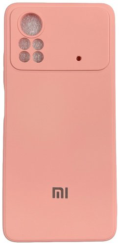 Чехол Для POCO X4 Pro розовый купить,900