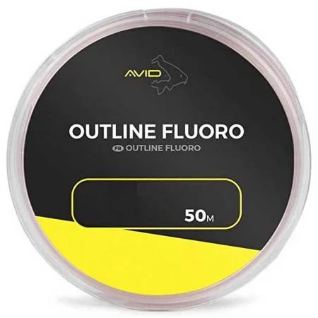 Рыболовная леска Avid Carp Outline Fluoro-Soft 50m A0630014 0.55 мм камуфляж