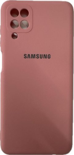 Чехол Для Samsung Galaxy A12 розовый купить,878