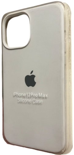 Чехол Silicone Case для Apple iPhone 12 Pro Max серый купить,970