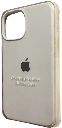 Чехол Silicone Case для Apple iPhone 12 Pro Max серый купить,970