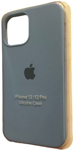 Чехол Silicone Case 12p003 для Apple iPhone 12 серый купить,970