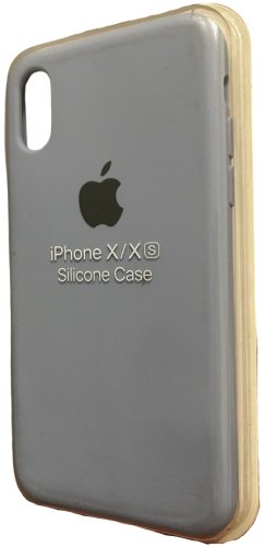 Чехол Silicone Case 10s003 для Apple iPhone X серый купить,699
