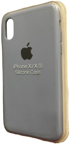 Чехол Silicone Case 10s003 для Apple iPhone X серый купить,699