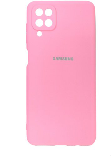 Чехол Для Samsung Galaxy A12 розовый купить,879