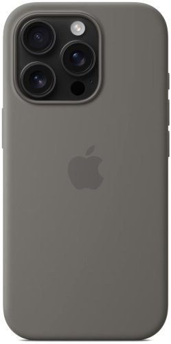 Чехол Silicon Power для Apple iPhone 16 Pro серый