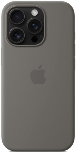 Чехол Silicon Power для Apple iPhone 16 Pro серый купить,2990