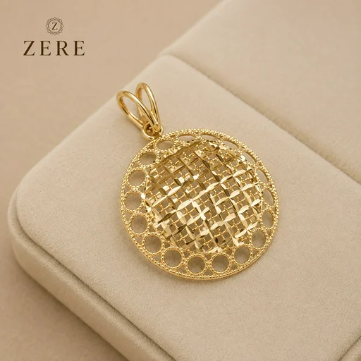 Кулон Zere ZR010802 красное золото 1.6гр