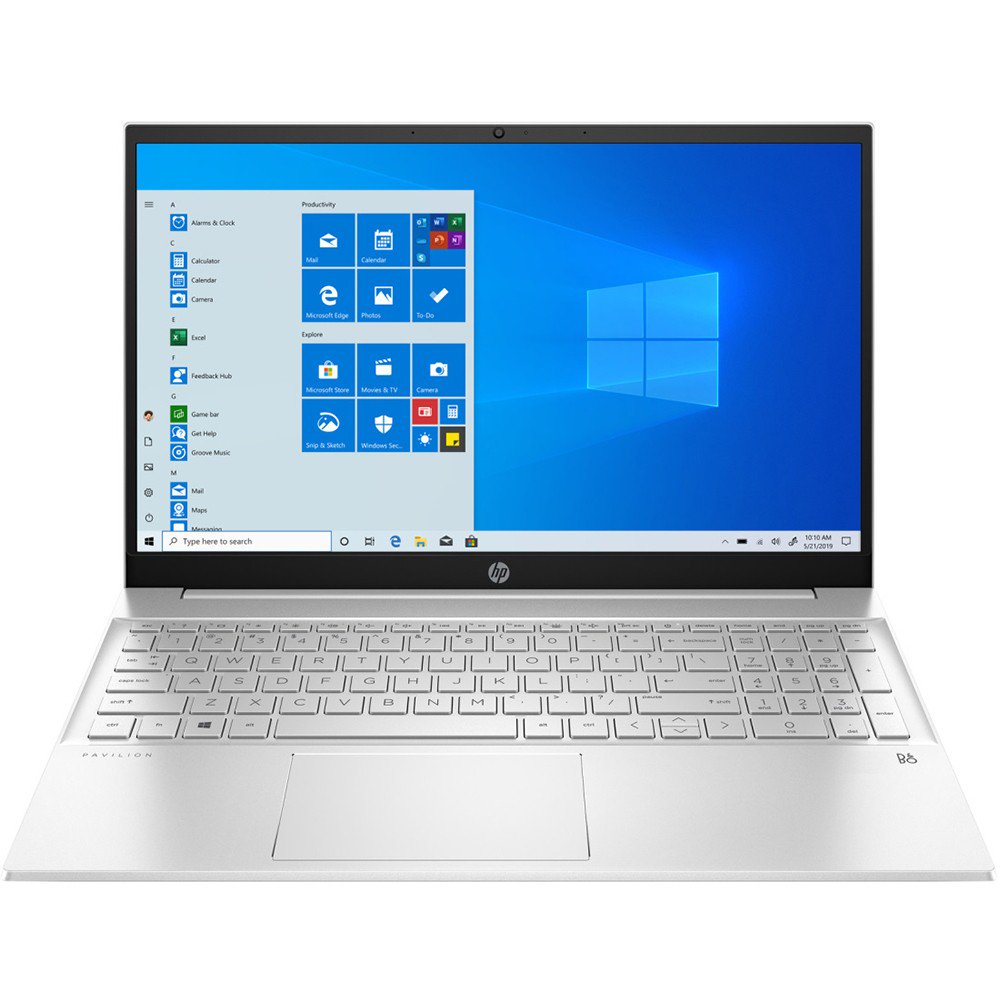 Ноутбук HP Pavilion 15-eh0003ur 281A3EA 15.6" Ceramic white