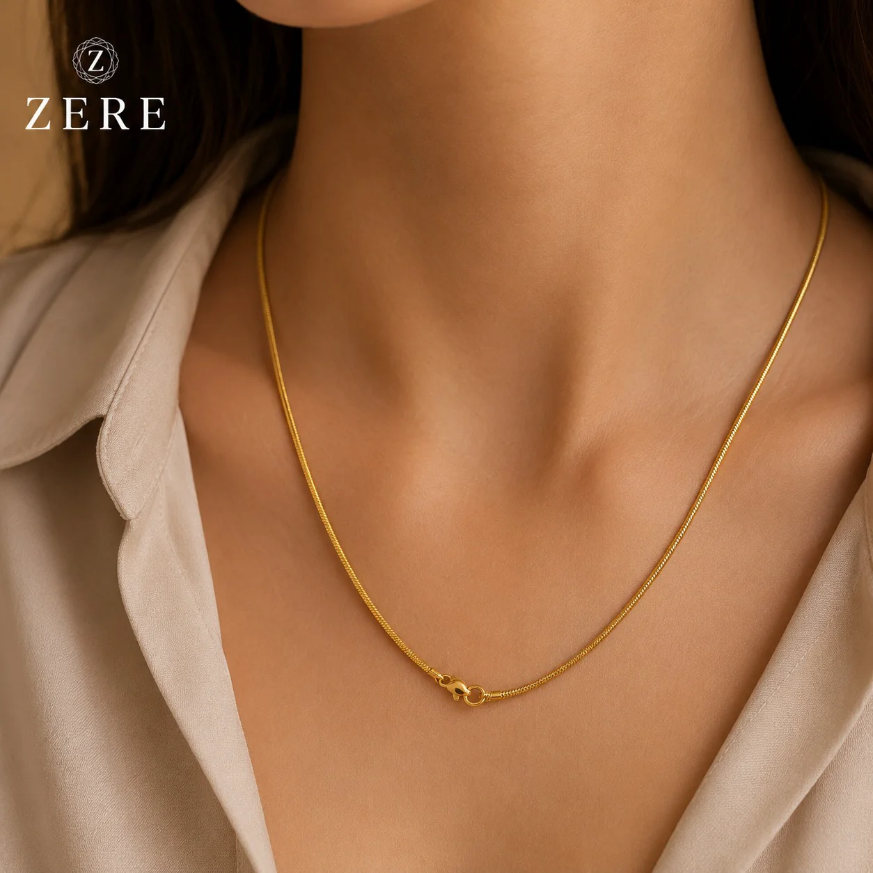 Цепочка Zere ZR010809 жёлтое золото 5гр 55см - ForteMarket Цепочка Zere ZR010809 жёлтое золото 5гр 55см купить,410500