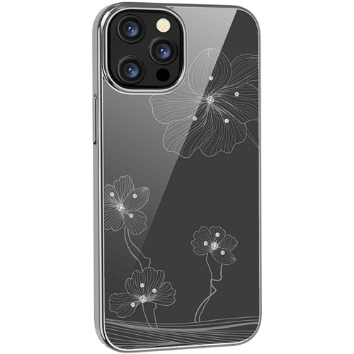 Чехол Devia Flora для IPhone 13 серебристый