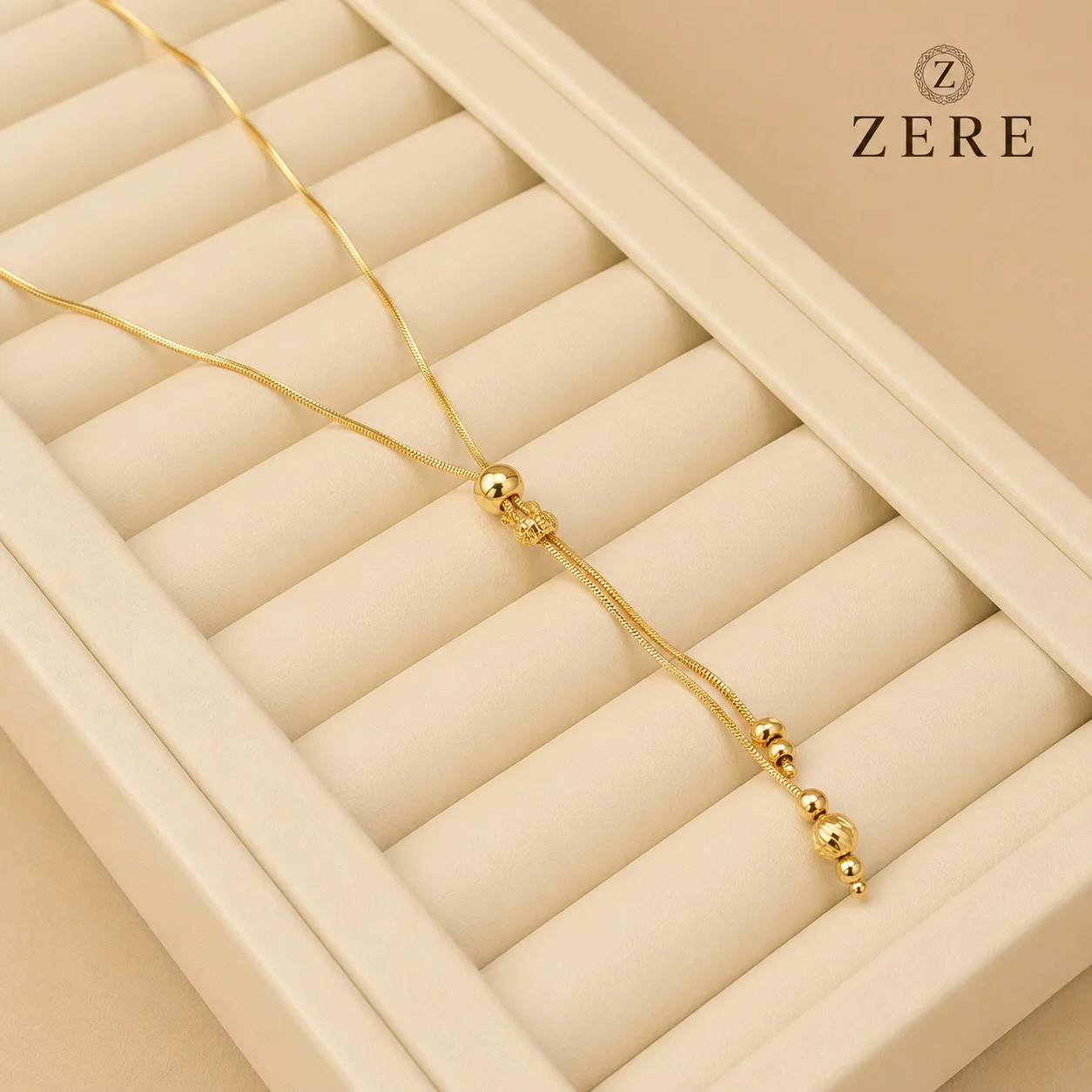 Колье-галстук Zere ZR010811 жёлтое золото 3.64гр 55см - ForteMarket Колье-галстук Zere ZR010811 жёлтое золото 3.64гр 55см купить,297620