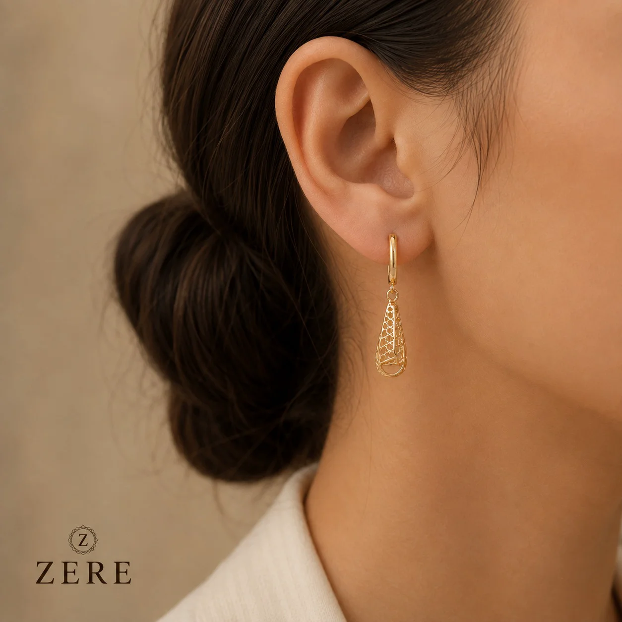 Серьги Zere ZR010812 красное золото 2.23гр - ForteMarket Серьги Zere ZR010812 красное золото 2.23гр купить,180590