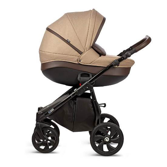 Коляска 2в1 Tutis  Nanni&nbsp;023 Cappuccino/Dark Brown купить,NaN