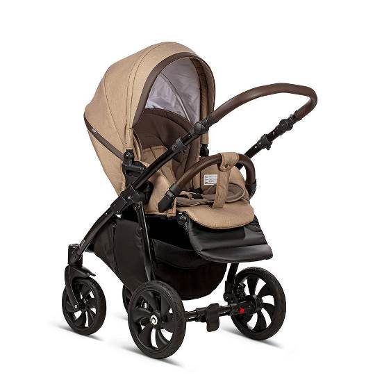 Коляска 2в1 Tutis  Nanni&nbsp;023 Cappuccino/Dark Brown купить,NaN