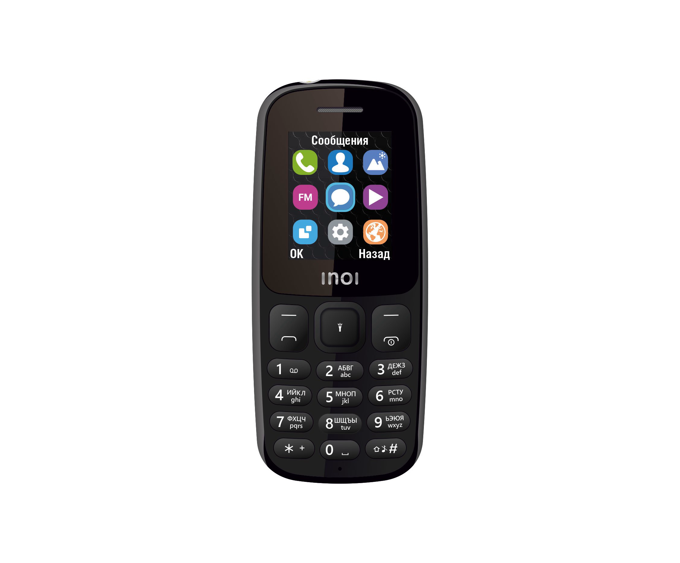 Мобильный телефон Inoi 101 Black купить,NaN