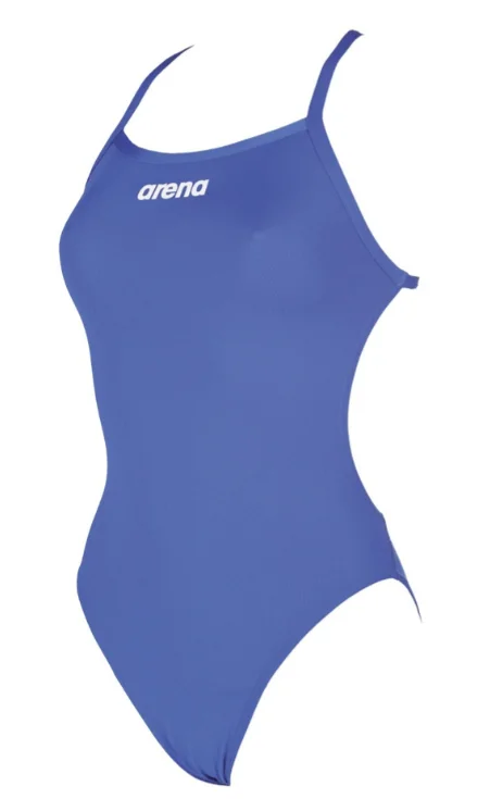 Купальник Arena Solid 2A243 синий 38