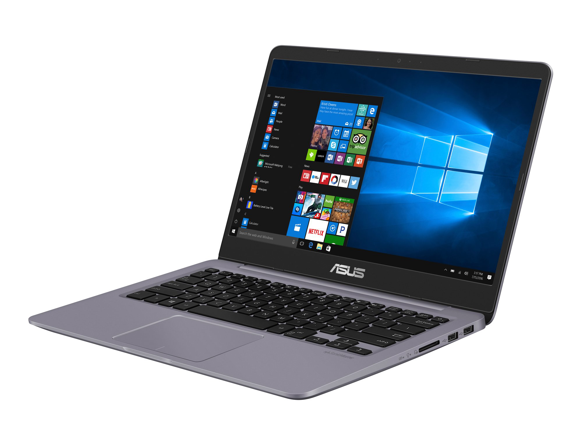 Ноутбук Asus S410UN 90NB0GT2-M05830 серебристый купить,NaN