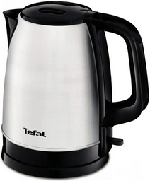 Электрочайник Tefal Value KI150D30 черно-серебристый