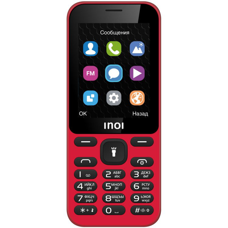Мобильный телефон Inoi 239 Red купить,NaN