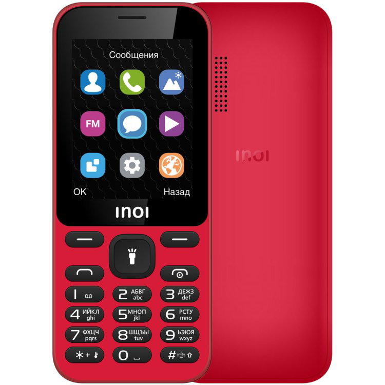 Мобильный телефон Inoi 239 Red купить,NaN