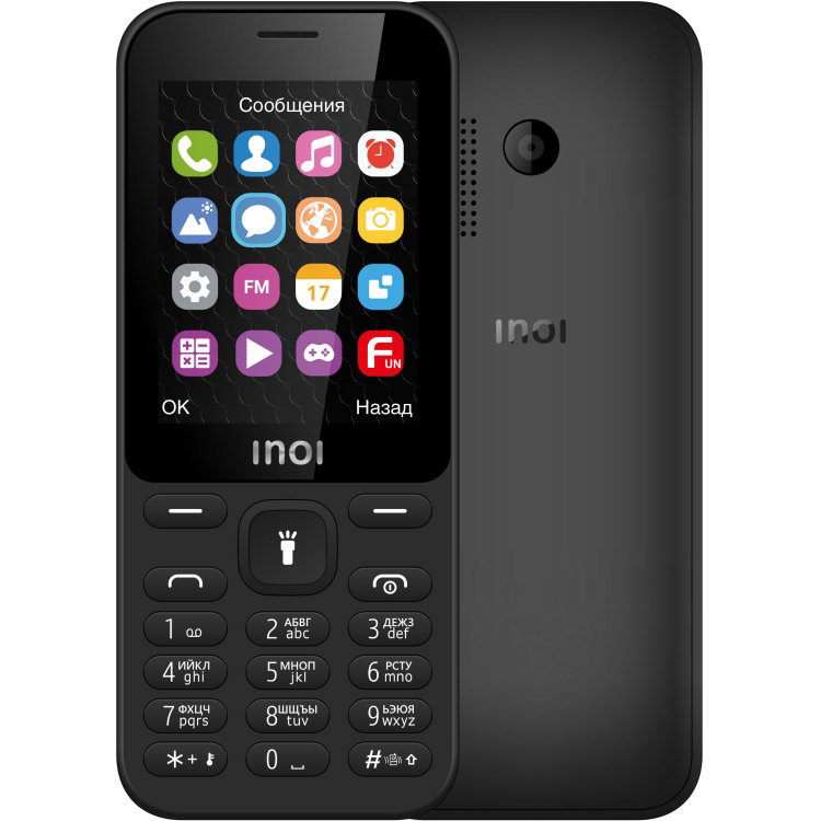 Мобильный телефон Inoi 241 Black купить,NaN