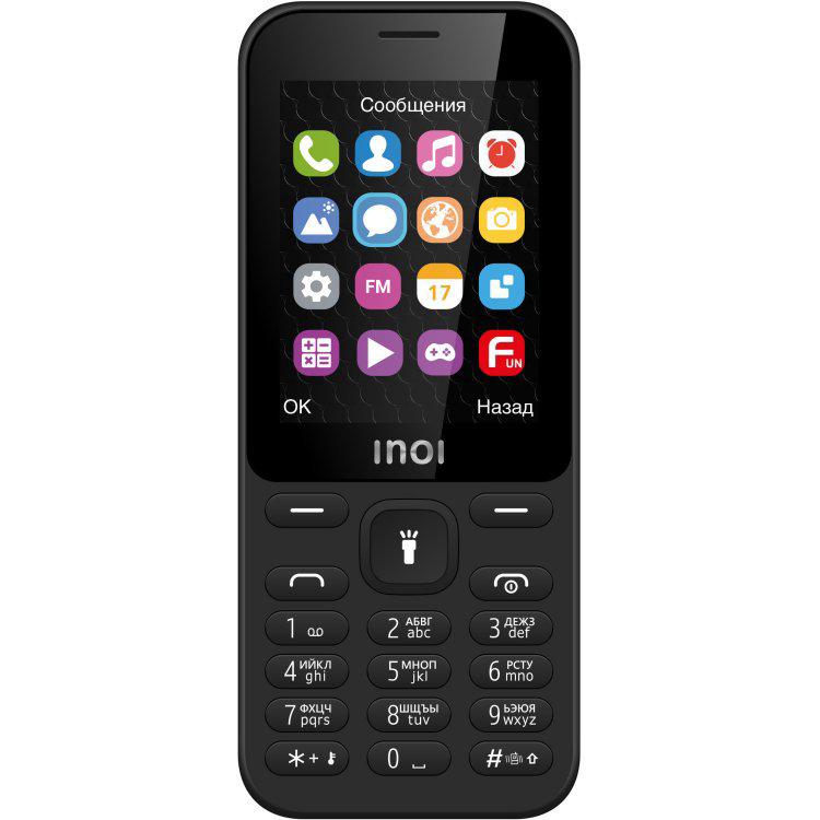 Мобильный телефон Inoi 241 Black купить,NaN