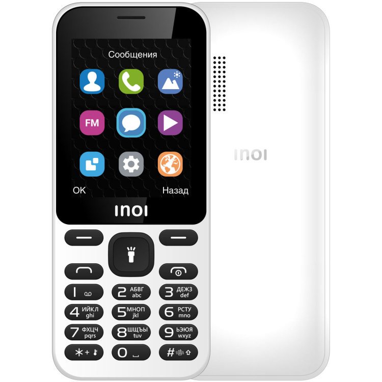 Мобильный смартфон Inoi 239 White купить,NaN