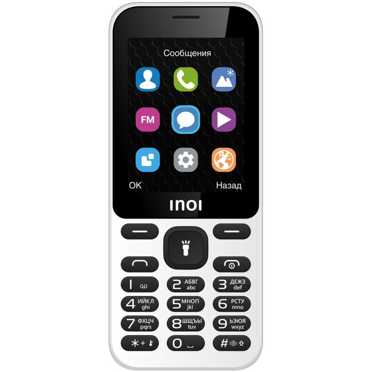 Мобильный смартфон Inoi 239 White купить,NaN