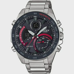 Часы  Casio ECB-900DB-1AER серебристые 